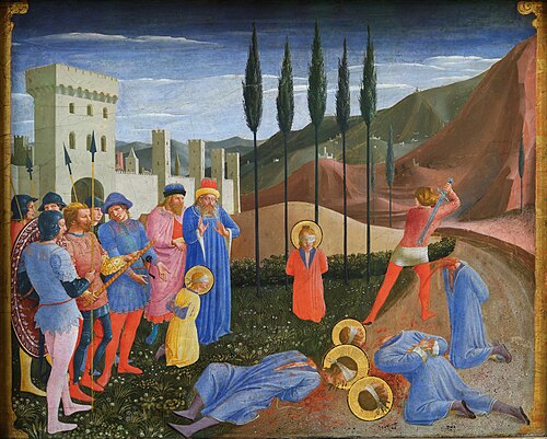 Le Martyre des saints Cosme et Damien, 1440, Fra Angelico