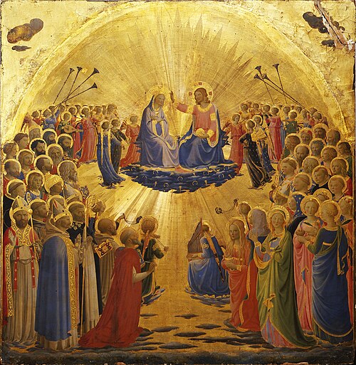 Le Couronnement de la Vierge, 1434, Fra Angelico