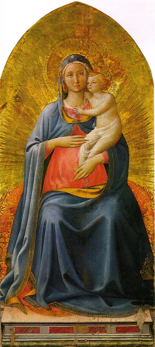 Madonna with child, 1500, Fra Angelico