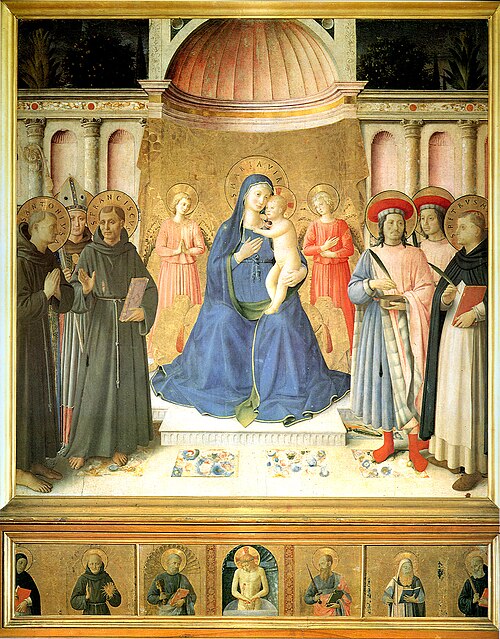Bosco ai Frati Altarpiece, 1450, Fra Angelico