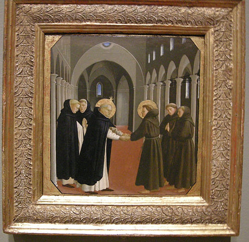 panneau de prédelle de Saints Jacques et Lucia, 1426, Fra Angelico