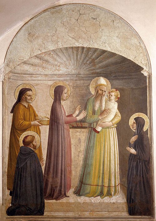 Presentation at the Temple, 1440, Fra Angelico