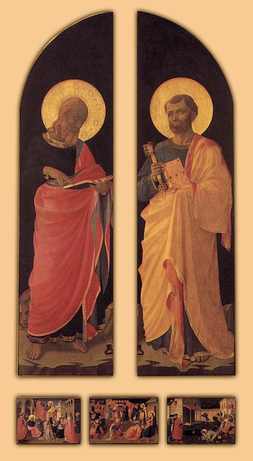 Tabernacle of the Linaioli, 1433, Fra Angelico
