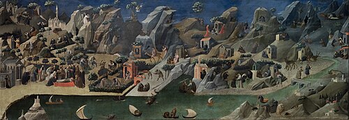 La Thébaïde, 1420, Fra Angelico