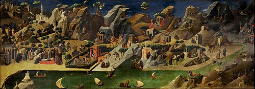 La Thébaïde, , Fra Angelico