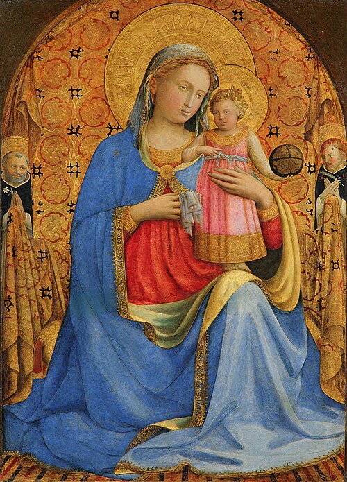 Vierge à l'Enfant, 1433, Fra Angelico