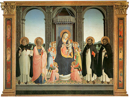 Pala di Fiesole, 1420, Fra Angelico