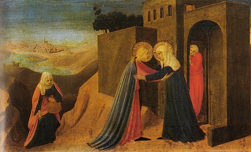 Visitation, 1430, Fra Angelico