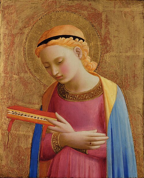 Virgin Annunciate, 1450, Fra Angelico