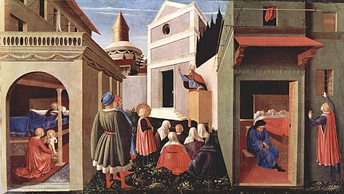 Story of saint Nicholas, 1437, Fra Angelico