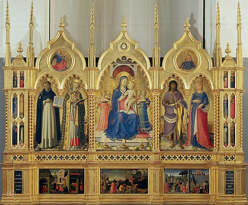 Perugia Altarpiece, 1438, Fra Angelico