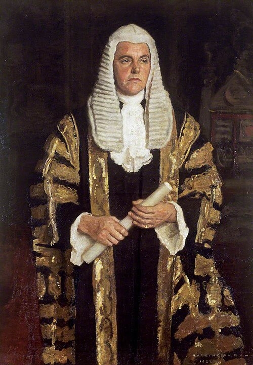 Frederick Smith, Earl of Birkenhead, Lord Chancellor, 1922, Harrington Mann