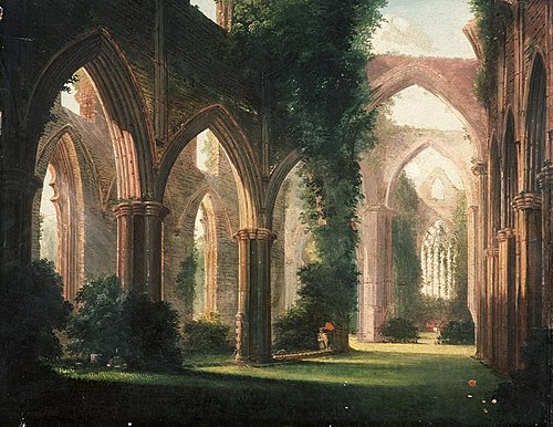 Tintern Abbey, 1820, J. Ashford