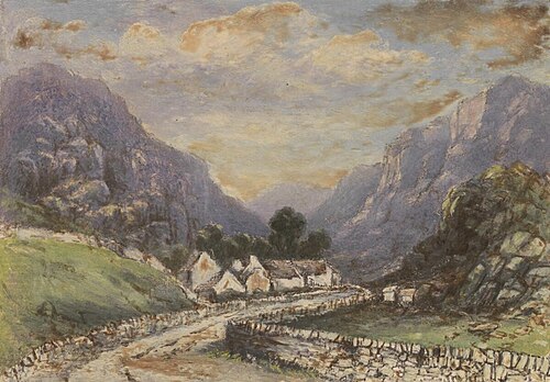 Llanberis pass, 1859, E. Hodson
