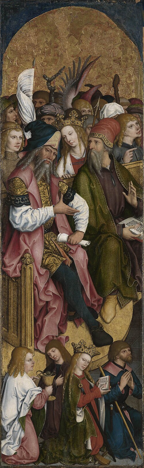 Disputatio zwischen Propheten und Heiligen, 1500, Hans Maler