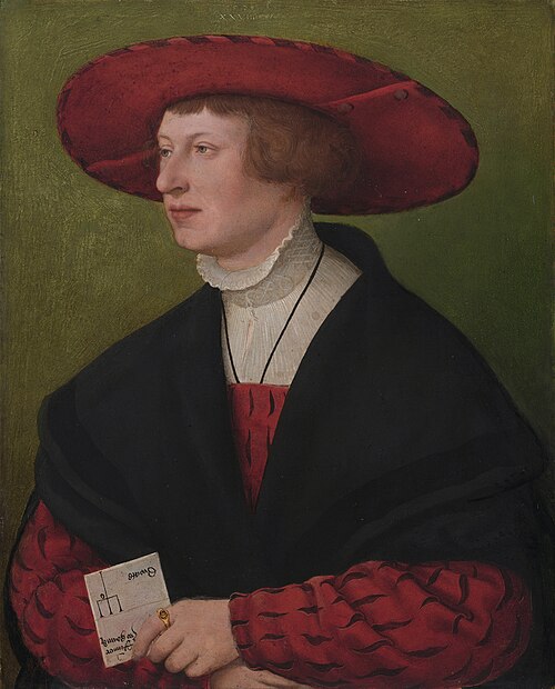 Portrait of Wolfgang Ronner, 1529, Hans Maler