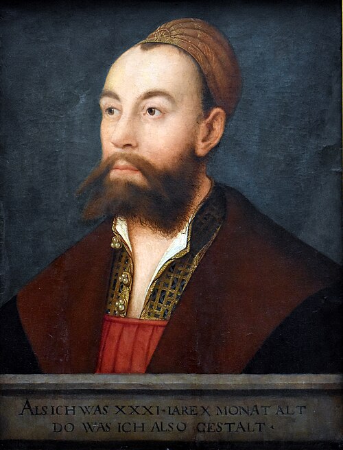 Portrait du banquier Anton Fugger, 1525, Hans Maler