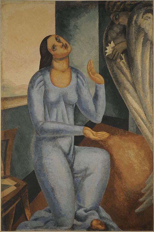 Anunciación, 1928, Alfredo Guttero