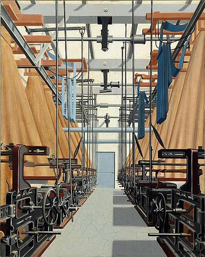 Jacquard Weaving Mill, 1934, Carl Grossberg