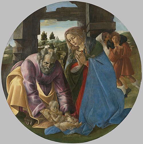 La Nativité, 1483, Sandro Botticelli
