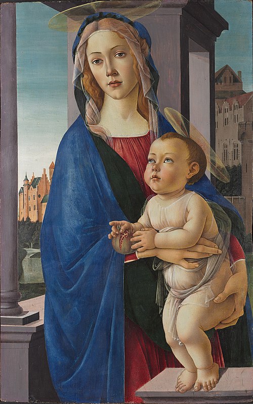 The Virgin and Child, 1490, Sandro Botticelli