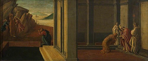 Last Moments of the Magdalene (predella, panel four), 1930, Sandro Botticelli