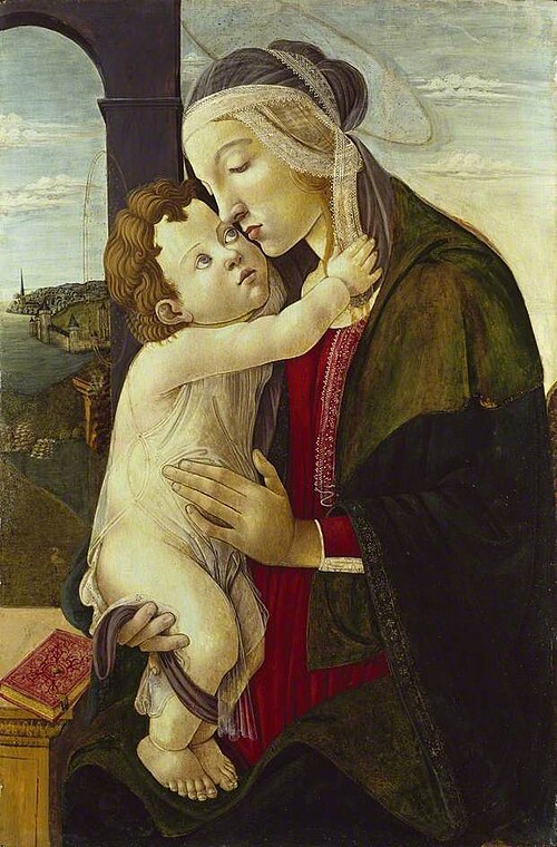 The Virgin and Child, , Sandro Botticelli
