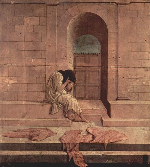 Mardochée en pleurs, 1480, Sandro Botticelli