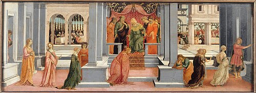Scènes de l'histoire d'Esther, 1475, Sandro Botticelli