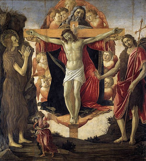 Holy Trinity, 1492, Sandro Botticelli