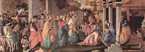 Adoration of the Kings, 1470, Sandro Botticelli