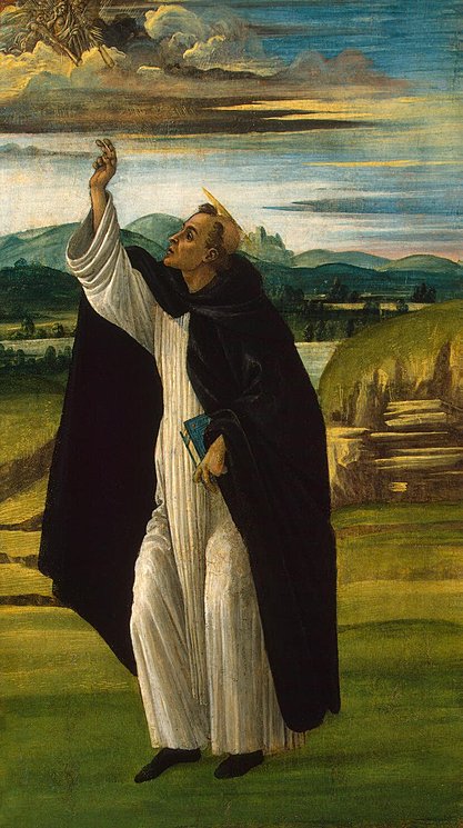 St Dominic, 1501, Sandro Botticelli