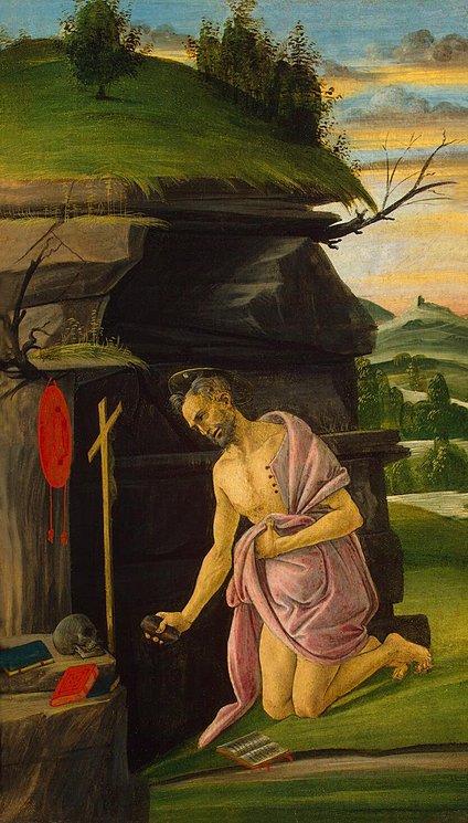 St Jerome, 1450, Sandro Botticelli