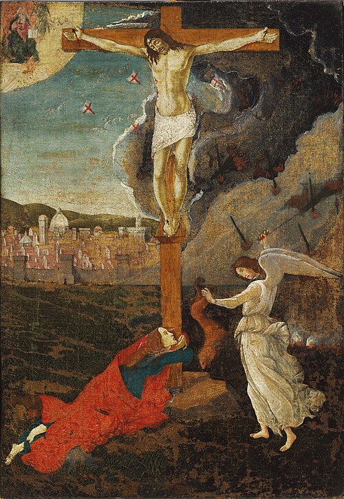Crucifixion mystique, 1497, Sandro Botticelli