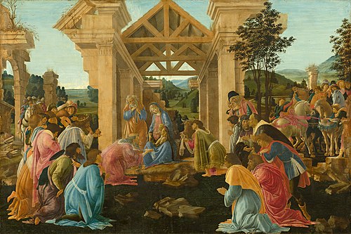 Adoration of the Magi, 1482, Sandro Botticelli