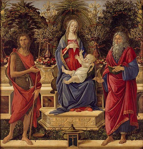Madonna Bardi, 1485, Sandro Botticelli