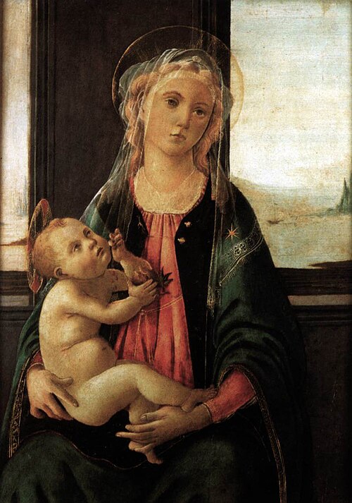 Virgin of the Sea, 1470, Sandro Botticelli