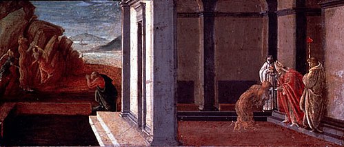 The Last Moments of Saint Mary Magdalene, 1491, Sandro Botticelli