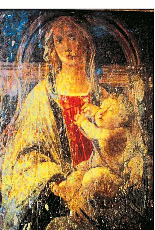 Madonna delle Grazie, 1470, Sandro Botticelli