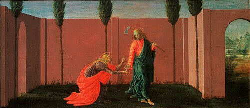 Noli Me Tangere, 1491, Sandro Botticelli