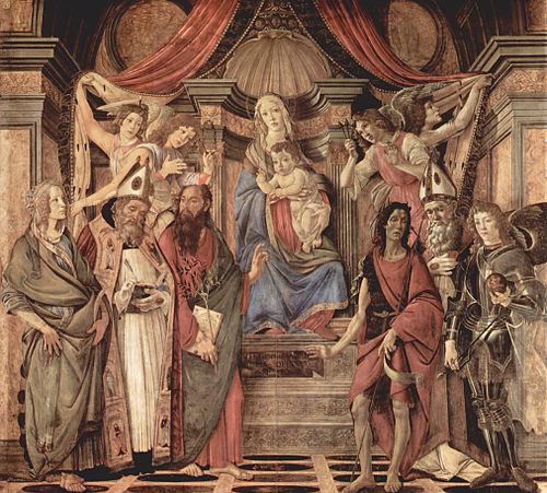 San Barnaba Altarpiece, 1487, Sandro Botticelli