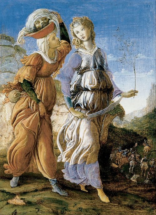 Le Retour de Judith à Béthulie, , Sandro Botticelli