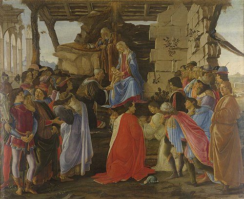 Adoration of the Magi, 1475, Sandro Botticelli