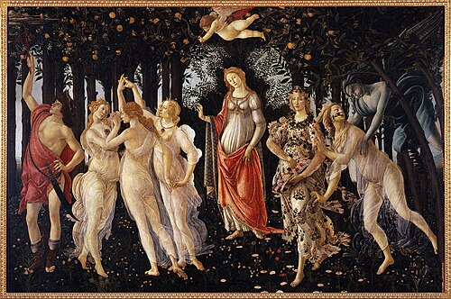 Le Printemps, 1480, Sandro Botticelli