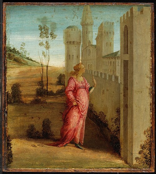 Esther at the Palace Gate, 1475, Sandro Botticelli