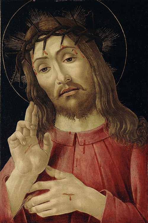 The Resurrected Christ, 1480, Sandro Botticelli