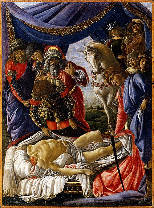 The Discovery of the Body of Holofernes, 1470, Sandro Botticelli