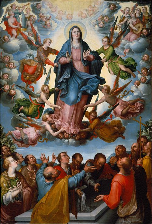 The Assumption of the Virgin, 1625, Alonso López de Herrera