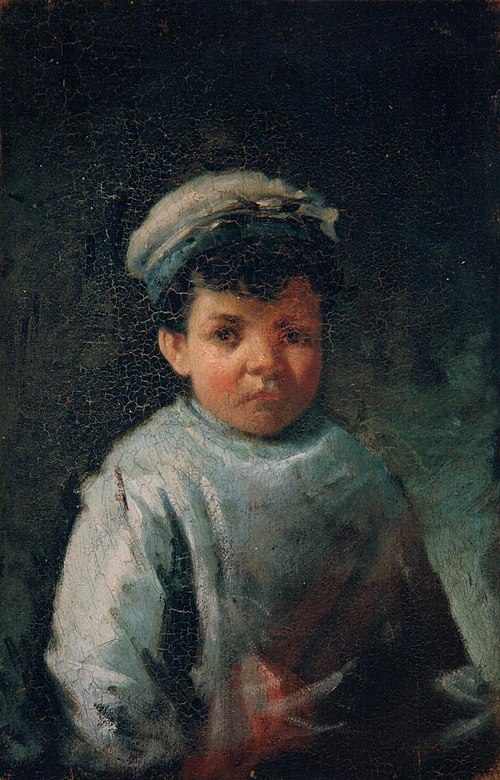 Julio Romero de Torres niño, 1900, Rafael Romero Barros
