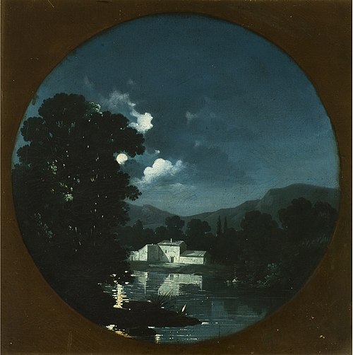 Paisaje de Luna, 1862, Rafael Romero Barros